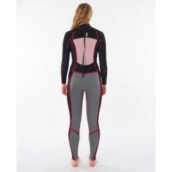Combinaison De Surf 4/3 Rip Curl Femme Dawn Patrol Back Zip -Rip Curl Soldes combinaison de surf 4 3 rip curl femme dawn patrol back zip 4