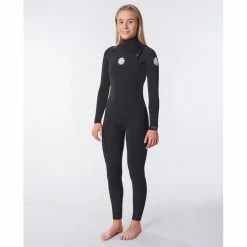 Combinaison De Surf 4/3 Rip Curl Femme Dawn Patrol Performance Chest Zip -Rip Curl Soldes combinaison de surf 4 3 rip curl femme dawn patrol performance chest zip 4
