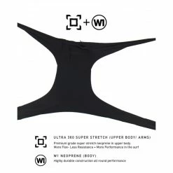 Combinaison De Surf Ocean & Earth Femme Free Flex 4/3 C/Zip -Rip Curl Soldes combinaison de surf ocean earth femme free flex 4 3 c zip 5