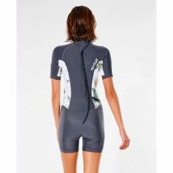 Combinaison De Surf Rip Curl Shorty Femme D/Patrol 2/2 S/SL -Rip Curl Soldes combinaison de surf rip curl shorty femme d patrol 2 2 s sl 4