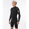 Combinaison De Surf Shorty Manches Longues Rip Curl Homme Dawn Patrol B/Zip