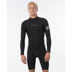 Lycra Manches Longues Rip Curl Homme Dawn Patrol Perf UV -Rip Curl Soldes combinaison de surf shorty manches longues rip curl homme dawn patrol b zip 5