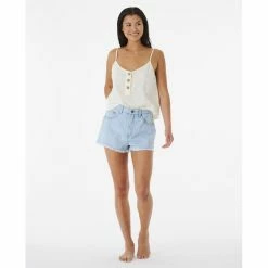 Short En Jean Rip Curl Amy High Waisty -Rip Curl Soldes short en jean rip curl amy high waisty 2
