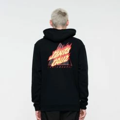 Santa Cruz Sweat A Capuche Flamed Not A Dot -Rip Curl Soldes sweat a capuche flamed not a dot 2