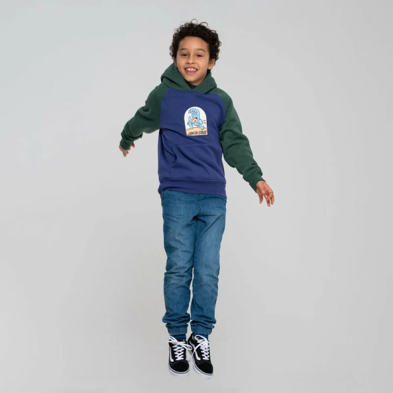 Sweat A Capuche Santa Cruz Enfant Beach Bum Hand Front 3 Sweat A Capuche Santa Cruz Enfant Beach Bum Hand Front – Image 3