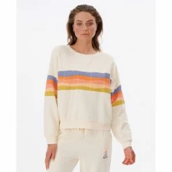 Sweat Crew Rip Curl Melting Waves -Rip Curl Soldes sweat crew rip curl melting waves 5