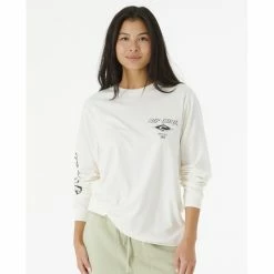 T-Shirt Manches Longues Rip Curl Fade Out Icon -Rip Curl Soldes t shirt manches longues rip curl fade out icon 2