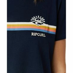 T-Shirt Rip Curl Melting Waves -Rip Curl Soldes t shirt rip curl melting waves 3