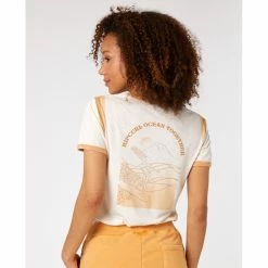 T-Shirt Rip Curl Ringer -Rip Curl Soldes t shirt rip curl ringer 3