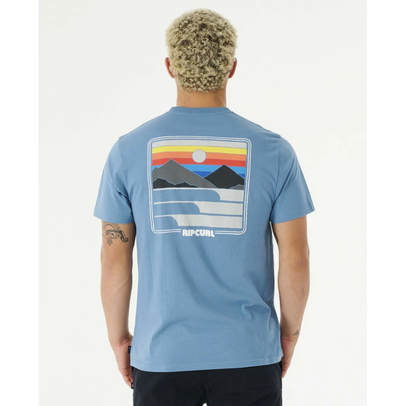 T-shirt Rip Curl Surf Revival Sunset 1 T-shirt Rip Curl Surf Revival Sunset