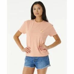 T-Shirt Rip Curl The Tropics Relaxed -Rip Curl Soldes t shirt rip curl the tropics relaxed 5